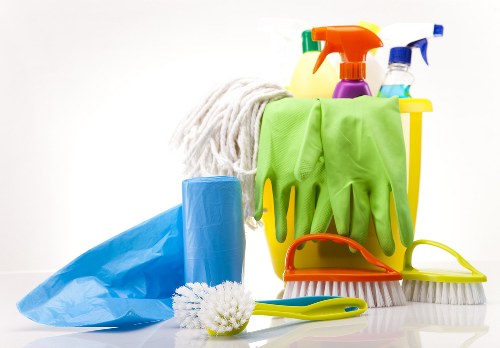 Deep cleaning carpets in a Camden retail or reception area