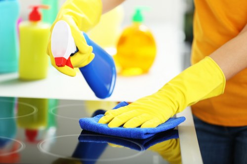 Sustainable Camden carpet cleaning materials and recycling workflow