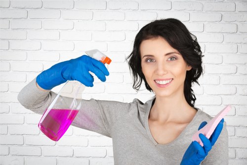 Communal cleaning for a mixed-use building in Camden
