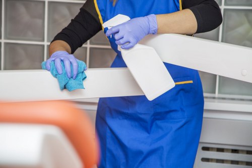 Local cleaning team preparing a Camden property for new occupants